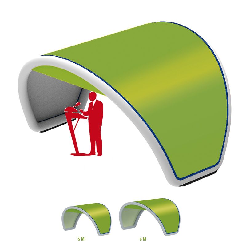 INFLAT C-TENT 50 COVER Aufblaszelt 500x450cm